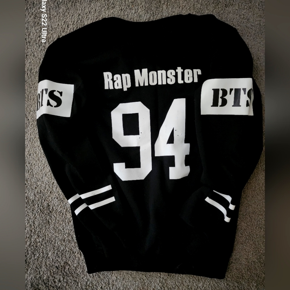 2013 BTS (Bangtan Sonyeondan) RM Rap Monster Sweatshirt